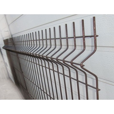 Fence netting segment 1210 x 2500 mm (Ø 5 mm) , galvanized and painted